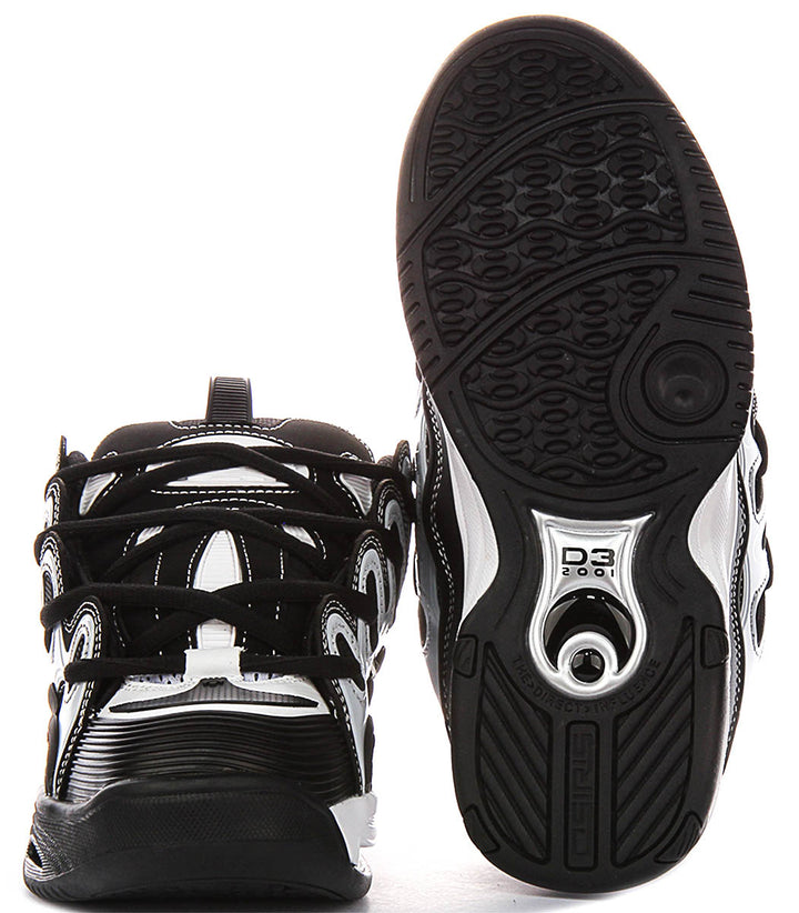 Osiris D3 2001 In Black White For Men