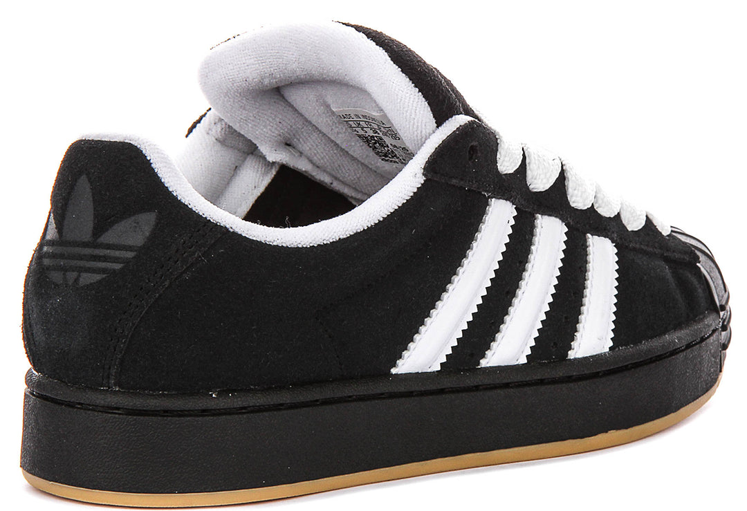 Adidas Superstar St J In Black White For Youth