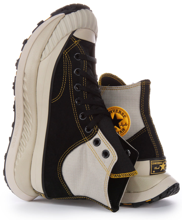 Converse A04522C In Black Yellow For Unisex
