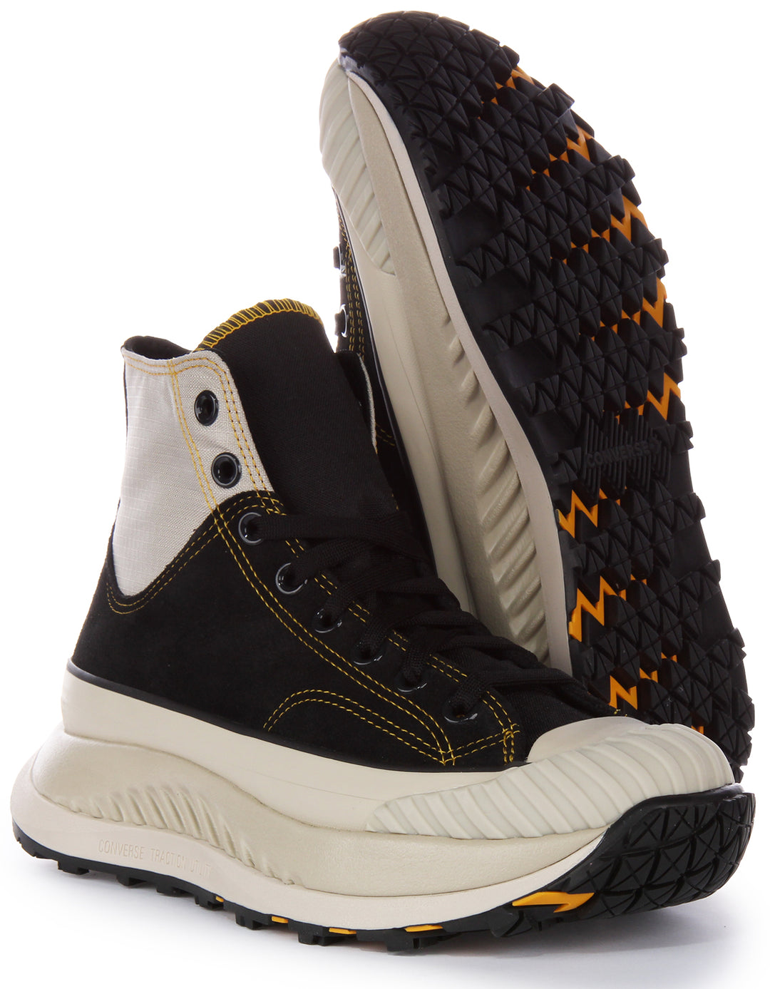 Converse A04522C In Black Yellow For Unisex