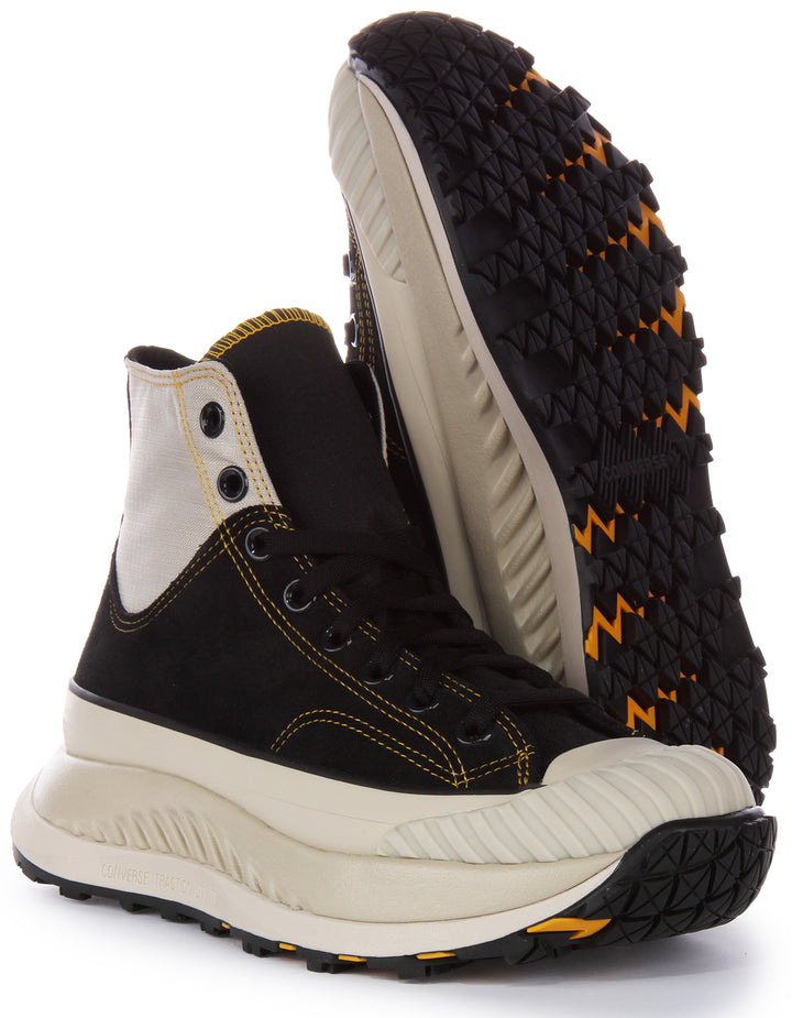Converse A04522C In Black Yellow For Unisex