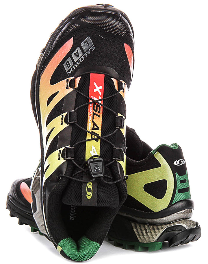 Salomon XT-4 OG In Black Yellow Sneakers