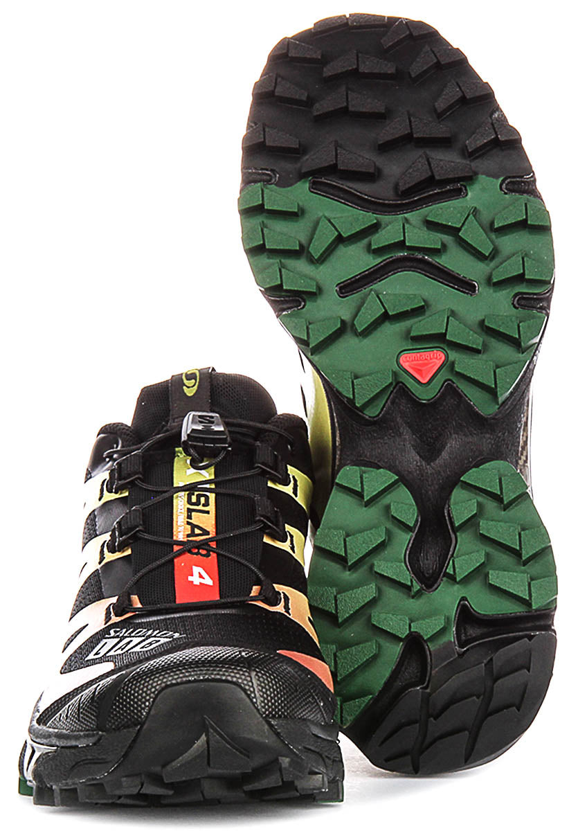 Salomon XT-4 OG In Black Yellow Sneakers