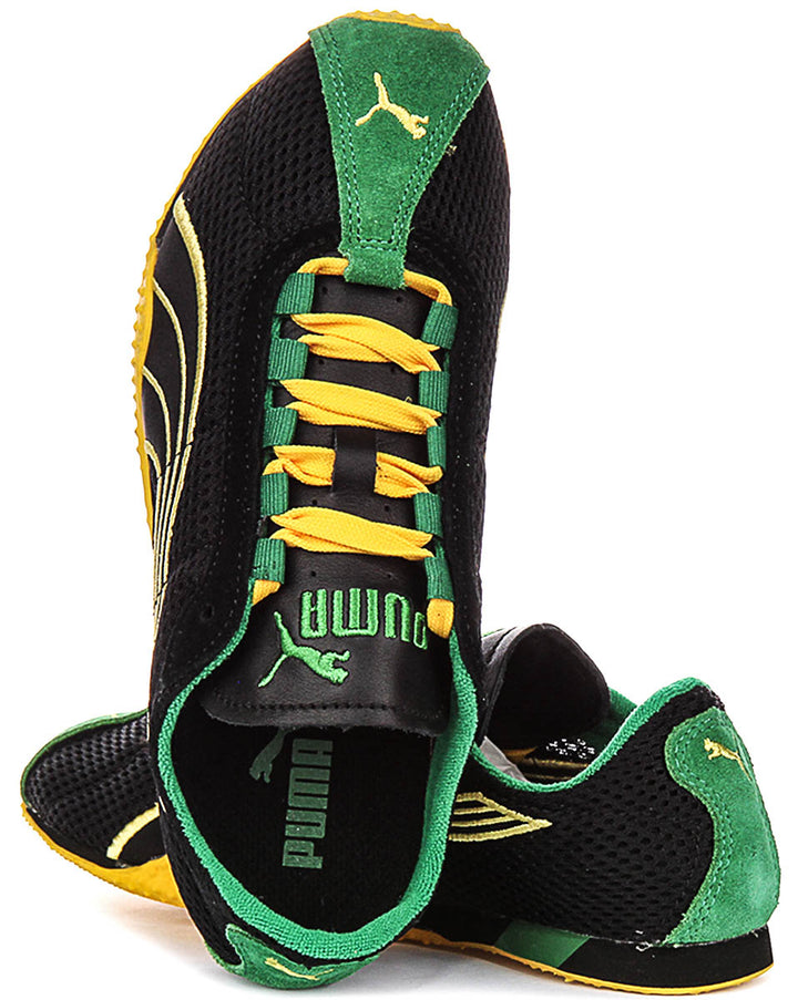 Puma H Street In Black Yellow Sneakers