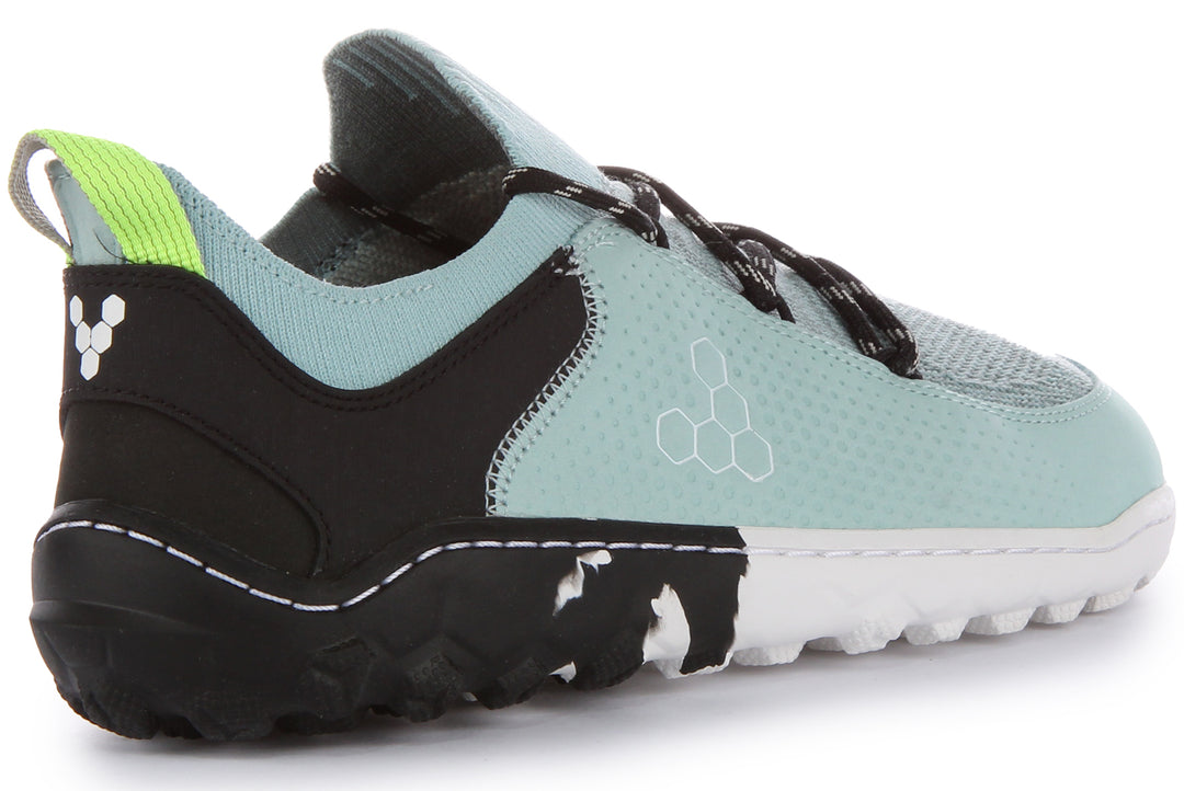 Vivobarefoot Tracker Decon Low FG2 Baskets de randonnée légères à lacets pour femmes en bleu