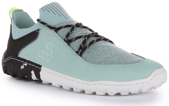 Vivobarefoot Tracker Decon Low FG2 Herren Schnürung Leichte Wandern Turnschuhe Blau