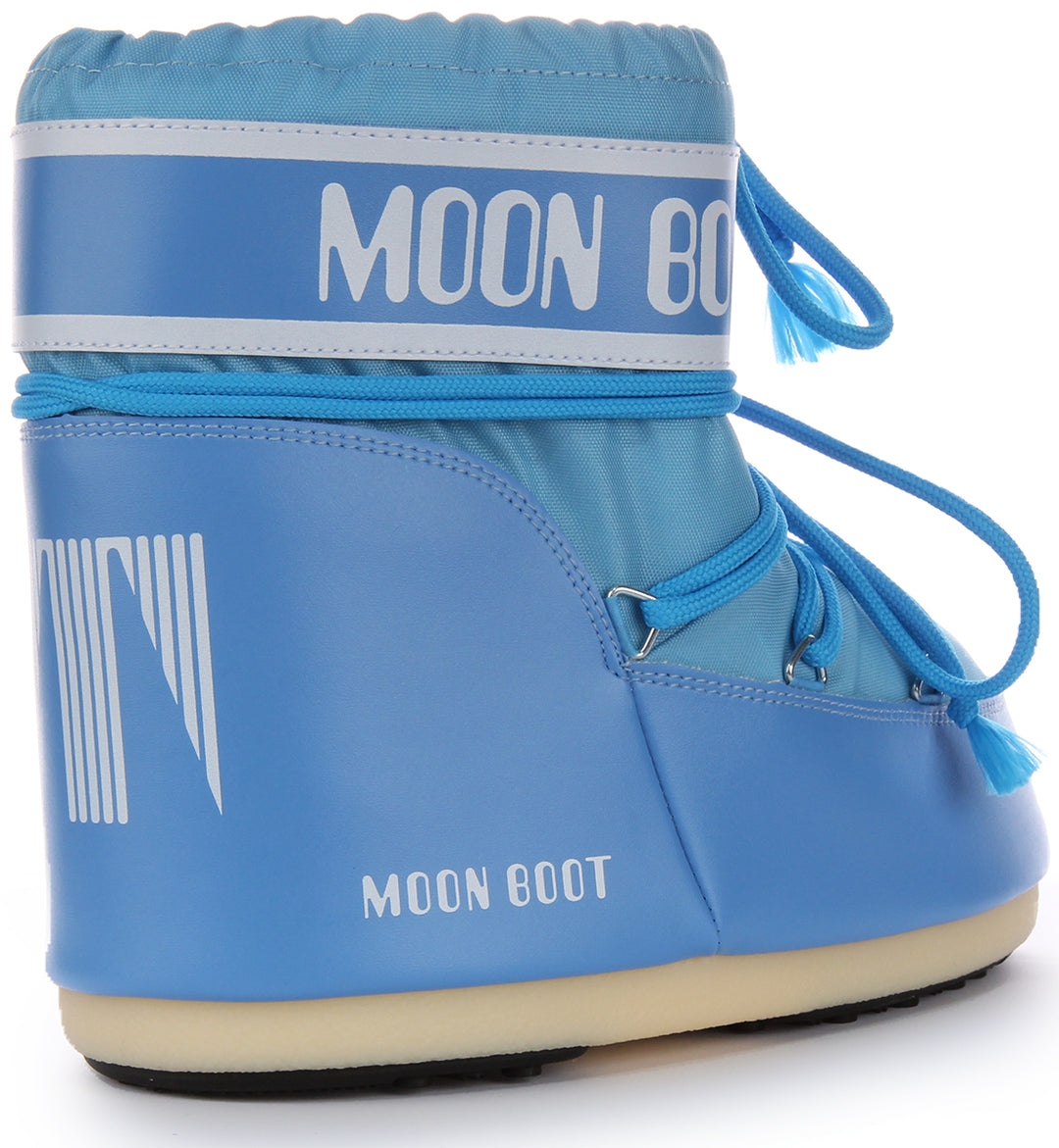 Moon Boot Icon Low Nylon Stivali da donna in nylon mimollet blu