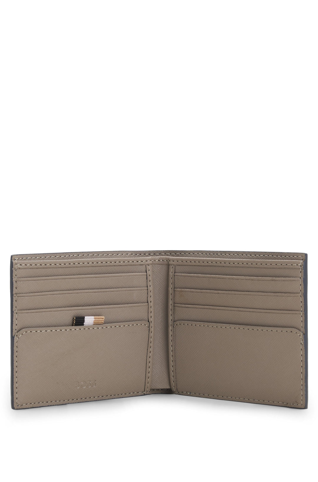 Boss Zair N 8 Card Holder Wallet In Blue For Men
