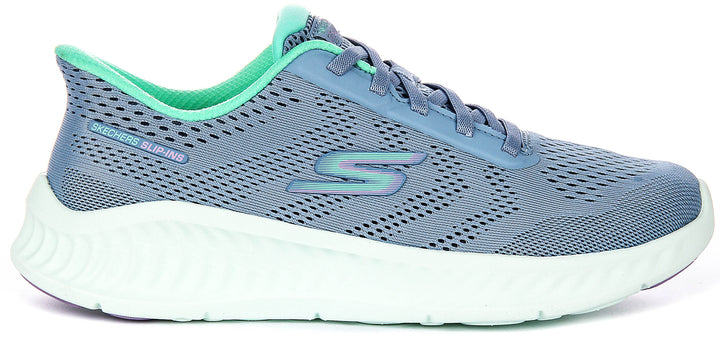 Skechers Go Walk Now Sneaker In Blue For Women