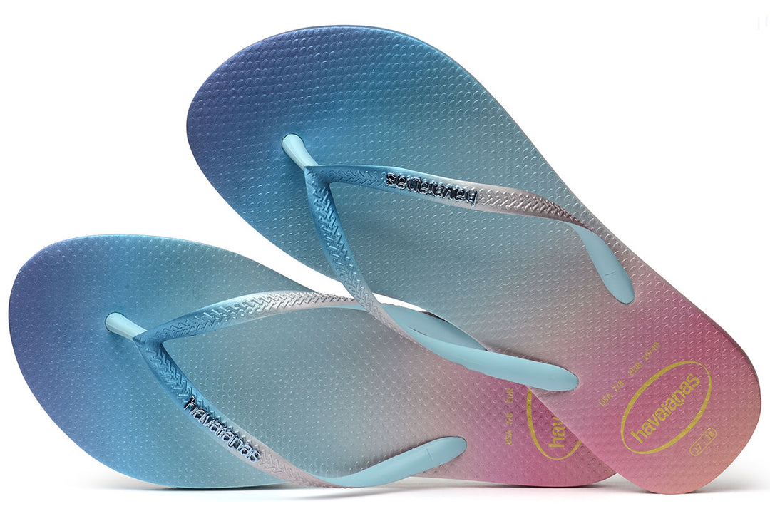 Havaianas Slim Gradient In Blue For Women