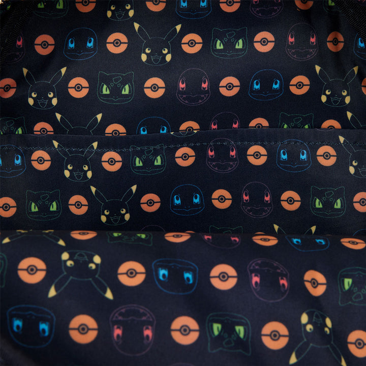 Loungefly Pokemon Print In Blue Mini Backpack