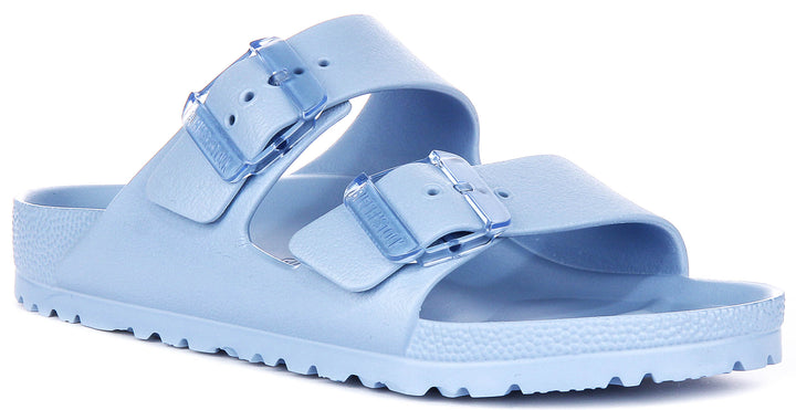 Birkenstock Arizona Stealth In Blue | Narrow Fit