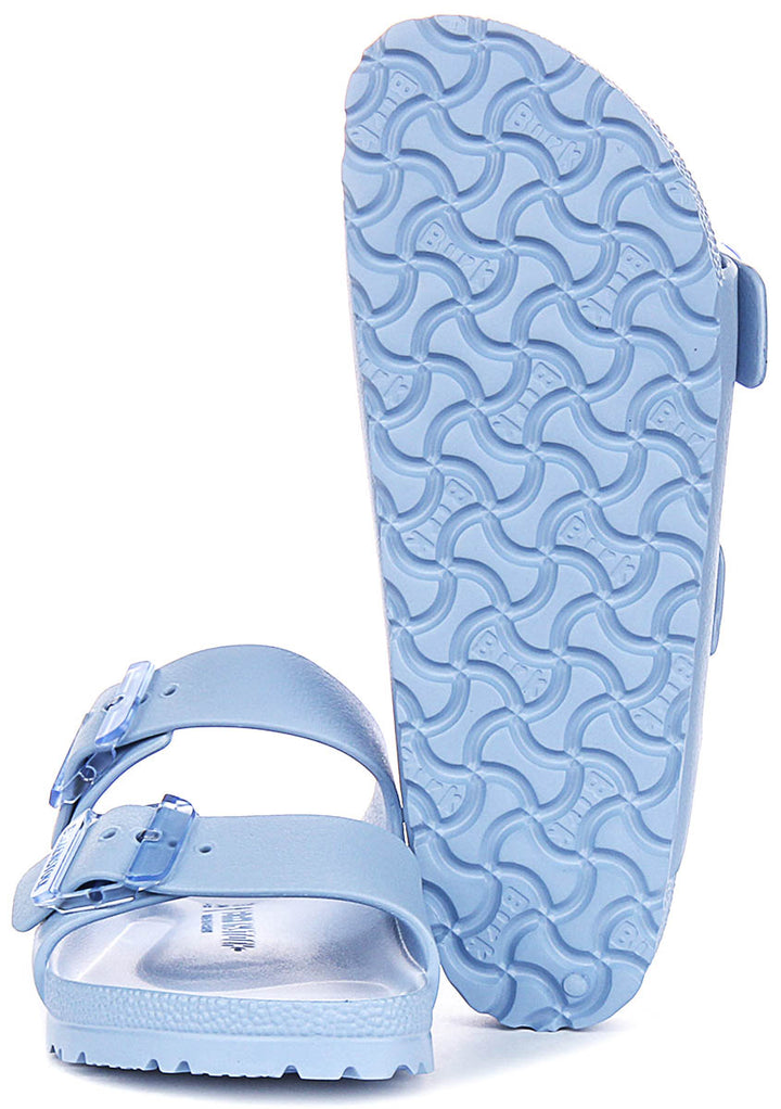 Birkenstock Arizona Stealth In Blue | Narrow Fit