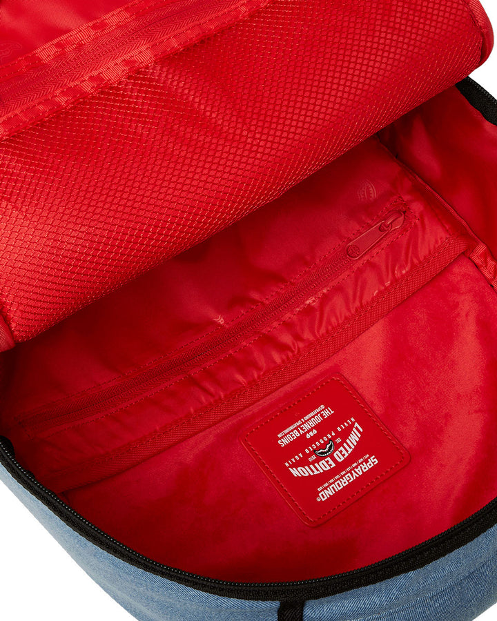 Sprayground Shores of Italy Backpack In Blue