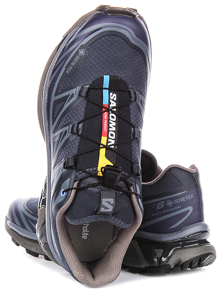 Salomon XT-6 Gortex In Blue Sneakers