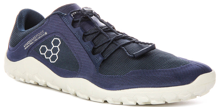 Vivobarefoot Primus Trail FG 3.5 In Blue For Men