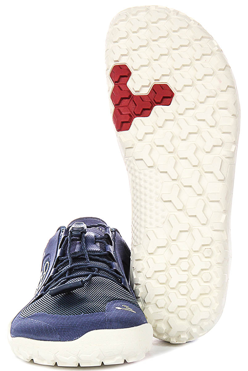 Vivobarefoot Primus Trail FG 3.5 In Blue For Men