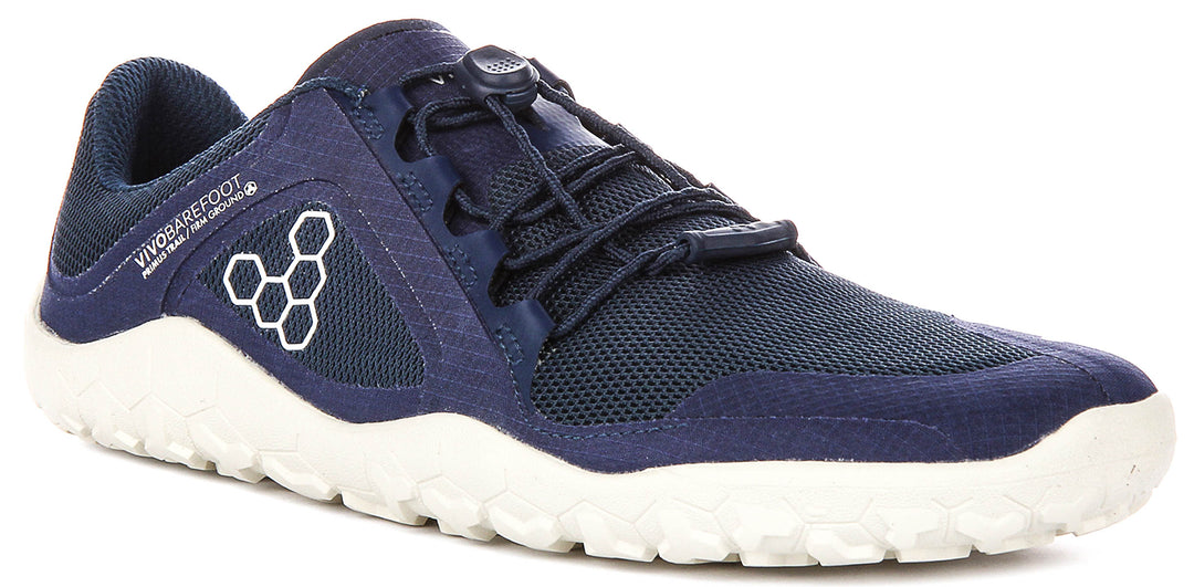 Vivobarefoot Primus Trail FG 3.5 In Blue For Women