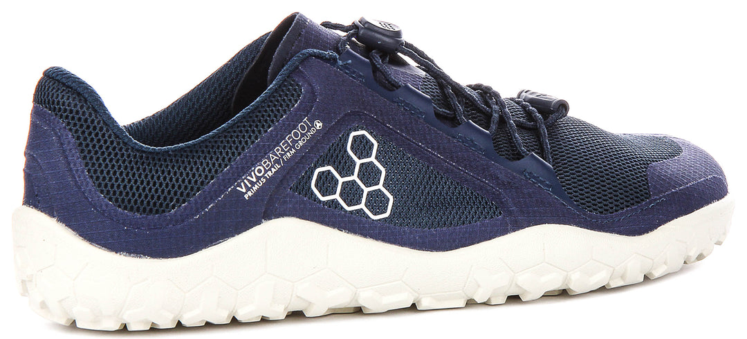 Vivobarefoot Primus Trail FG 3.5 In Blue For Women