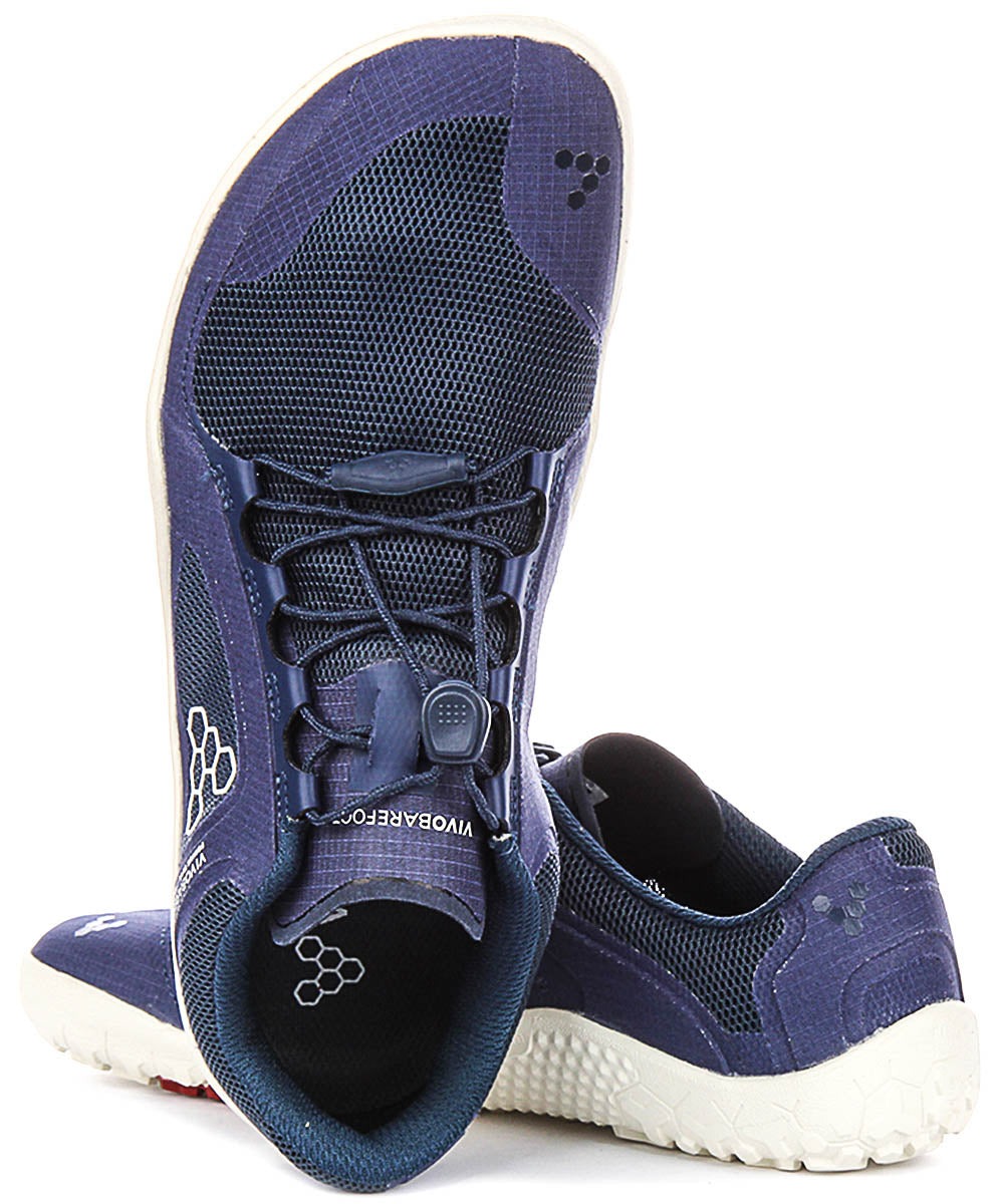 Vivobarefoot Primus Trail FG 3.5 In Blue For Women