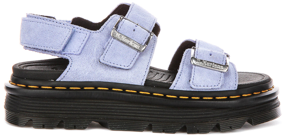 Dr Martens Zebzag Sandal In Blue For Women