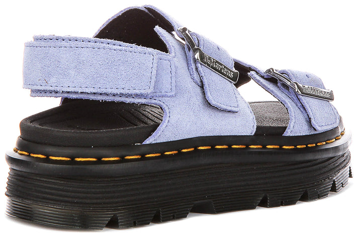 Dr Martens Zebzag Sandal In Blue For Women