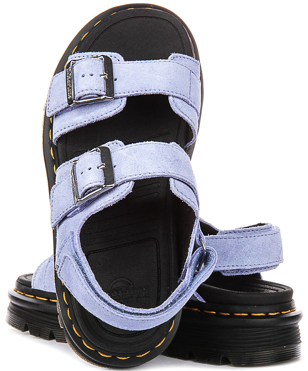 Dr Martens Zebzag Sandal In Blue For Women