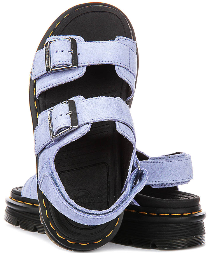 Dr Martens Zebzag Sandal In Blue For Women