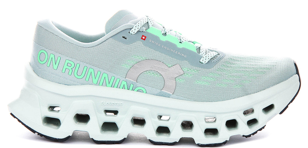 On Running Cloudmonster 3 In Blue For Women