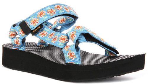 Teva Midform Universal In Blue Black For Women