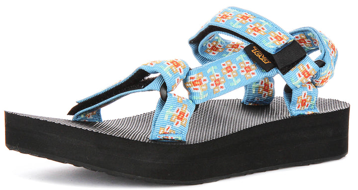 Teva Midform Universal In Blue Black For Women
