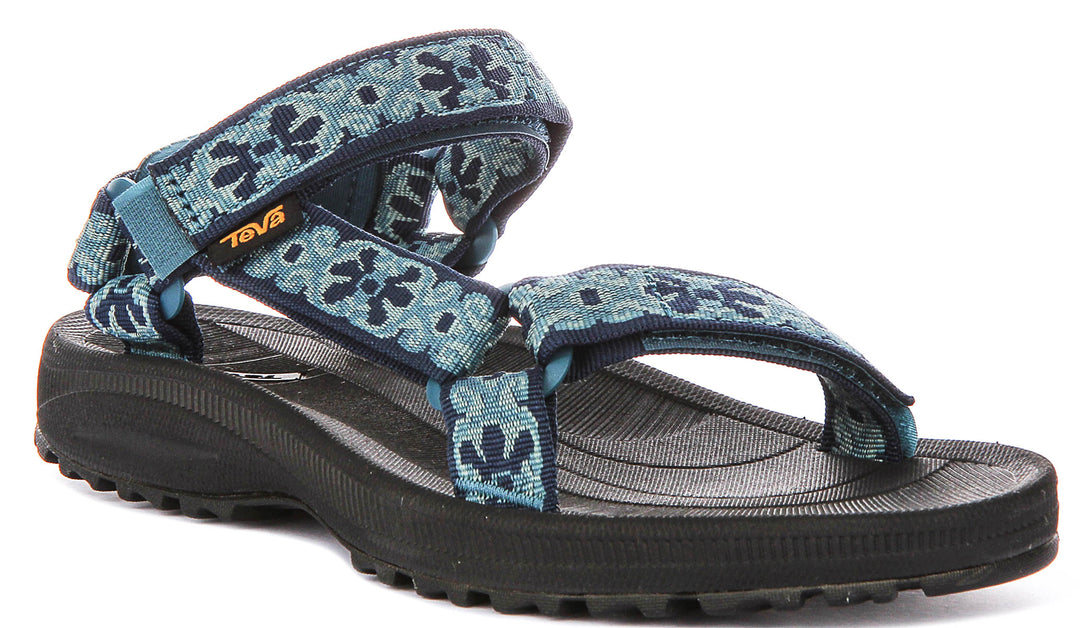 Teva W Winsted In Blue Black For Women