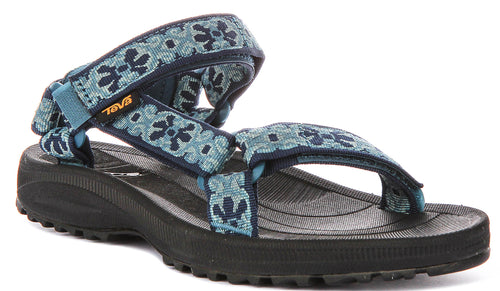 Teva W Winsted In Blue Black For Women