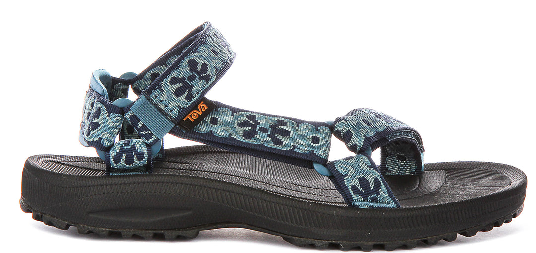 Teva W Winsted In Blue Black For Women