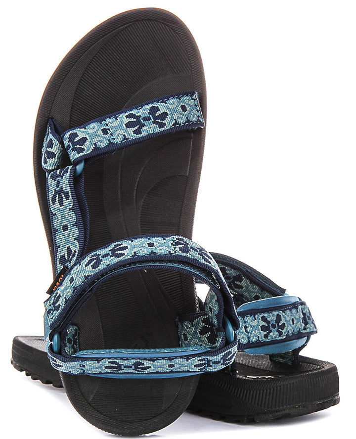 Teva W Winsted In Blue Black For Women