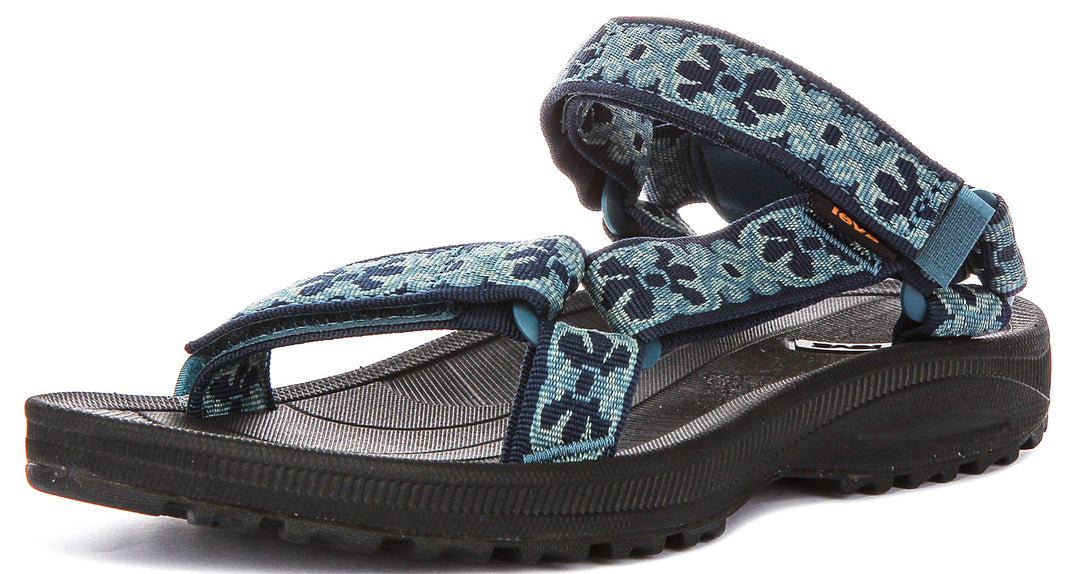 Teva W Winsted In Blue Black For Women