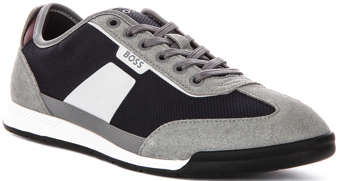 Boss Nitan Low Profile Tx In Blue Grey For Men