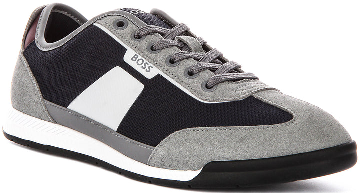 Boss Nitan Low Profile Tx In Blue Grey For Men