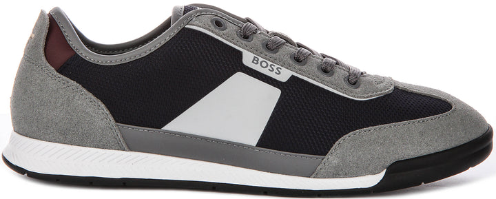 Boss Nitan Low Profile Tx In Blue Grey For Men