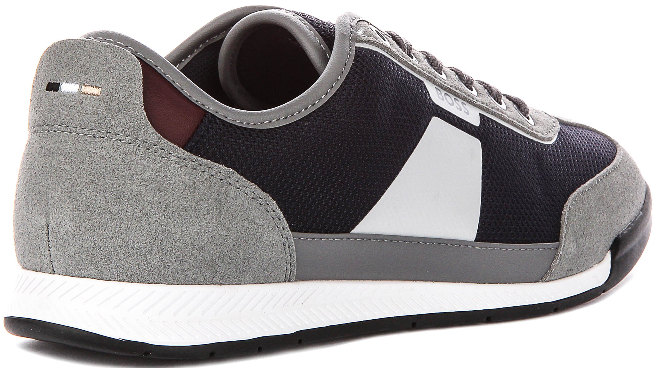 Boss Nitan Low Profile Tx In Blue Grey For Men | Hugo Boss