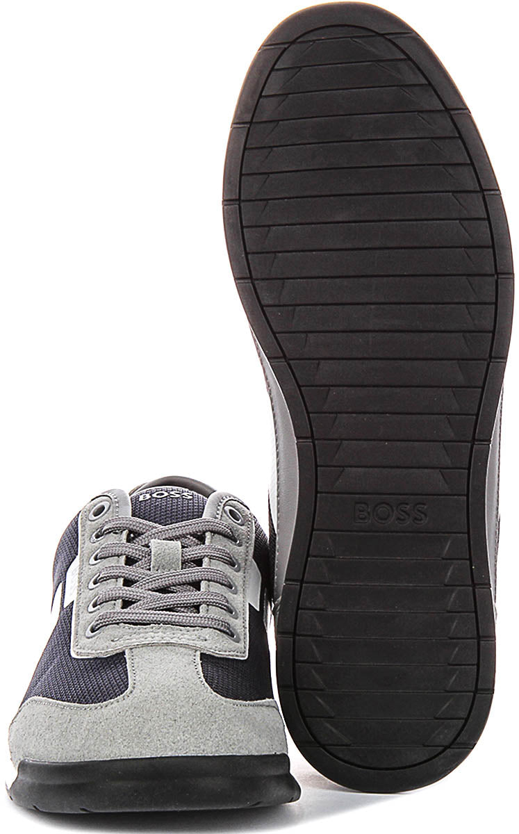 Boss Nitan Low Profile Tx In Blue Grey For Men