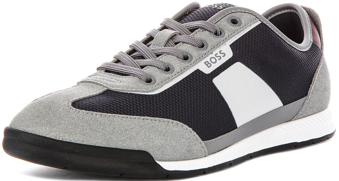 Boss Nitan Low Profile Tx In Blue Grey For Men