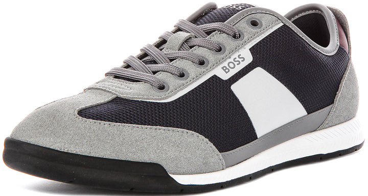 Boss Nitan Low Profile Tx In Blue Grey For Men