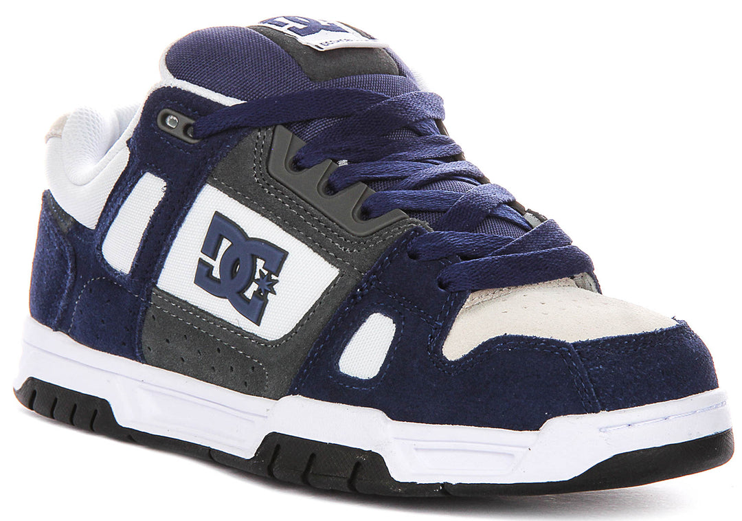 Dc Shoes Stag In Blue Grey For Men