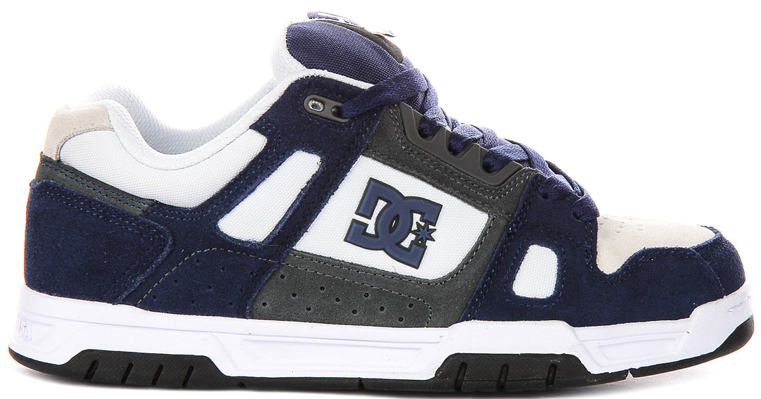 Dc Shoes Stag In Blue Grey For Men