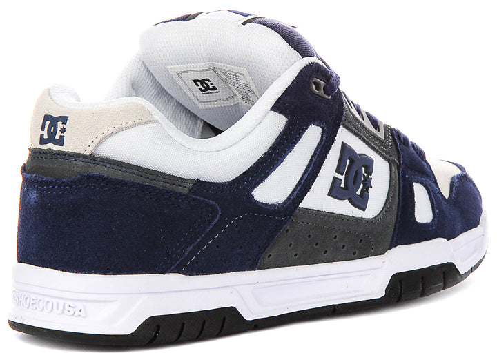 Dc Shoes Stag In Blue Grey For Men