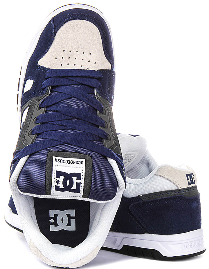 Dc Shoes Stag In Blue Grey For Men