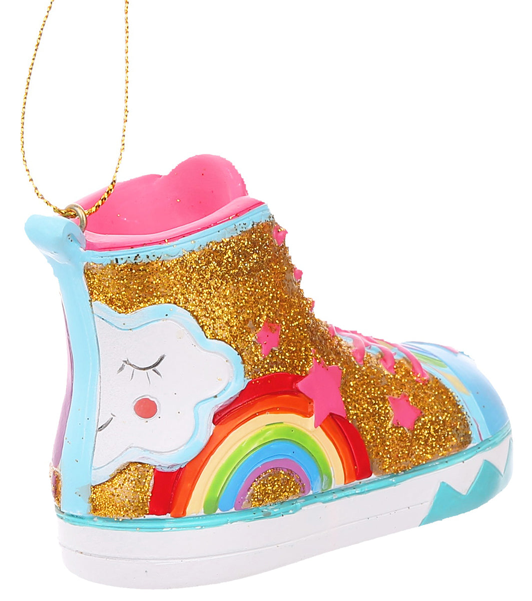 Irregular Choice Weihnachtshimmel Accessoire Kugelornament in Blau Multicolor