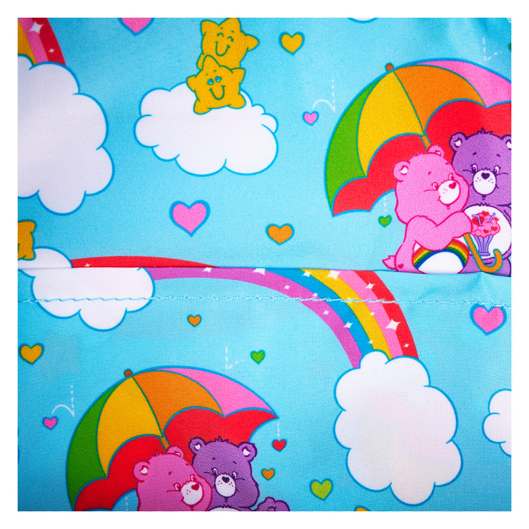Loungefly Care Bears Mini Backpack In Blue Multi