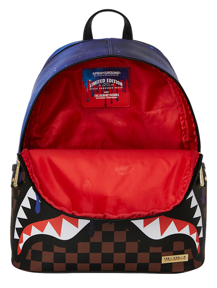 Sprayground Champion Of The Galaxy Savage Backpack In Blue
